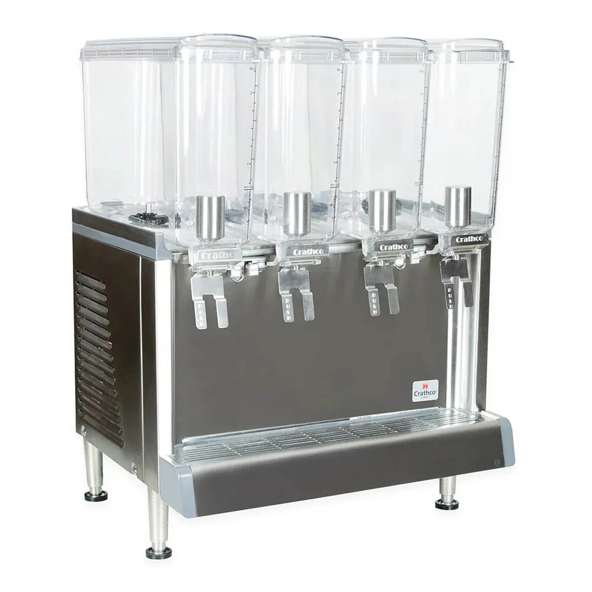 Crathco CS-4E-16-290 Beverage Dispenser with 4 Bowls / Agitator Type - 2.4 Gal (each) - 1/10 Hp
