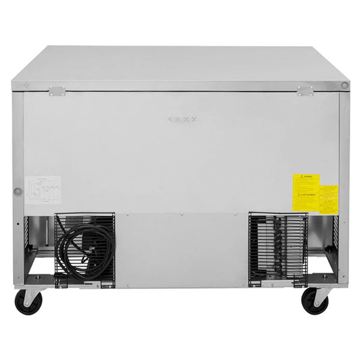 Turbo Air TUF-48SD-D4-N 48" 2-Section Undercounter Freezer w/ 4 Drawers, 12.2 cu. ft.