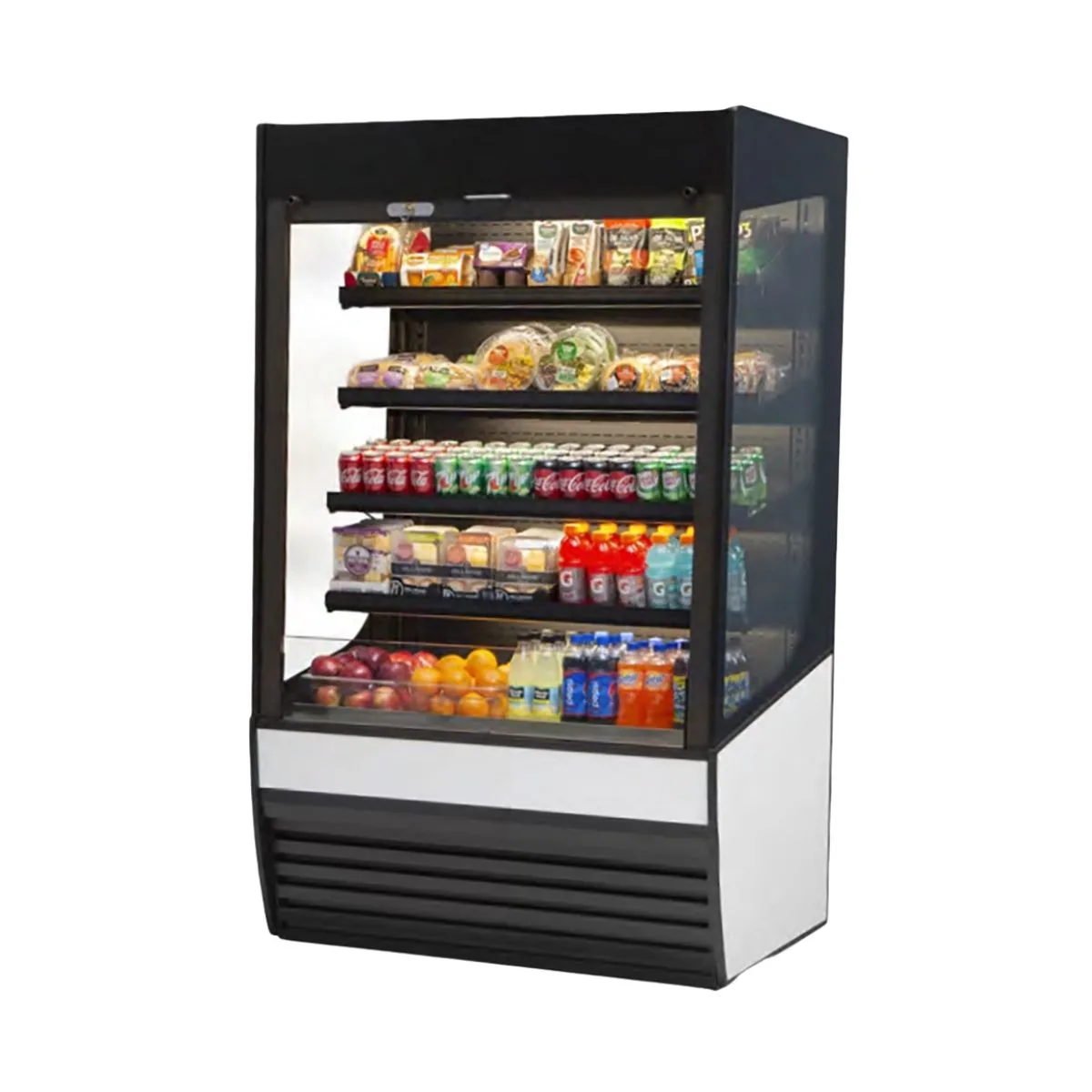 Federal Industries VRSS7278S 71" Vision Series Refrigerated Self-Serve High Profile Merchandiser