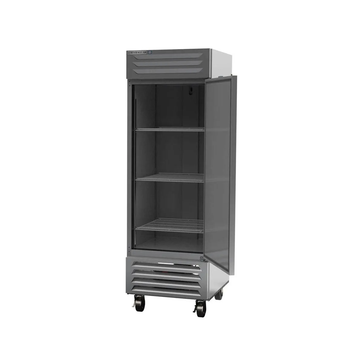 Beverage Air FB23HC-1S 27-1/4" 1-Solid Door Reach-In Freezer, Bottom Mount, 23.32 cu. ft., Stainless Steel Front