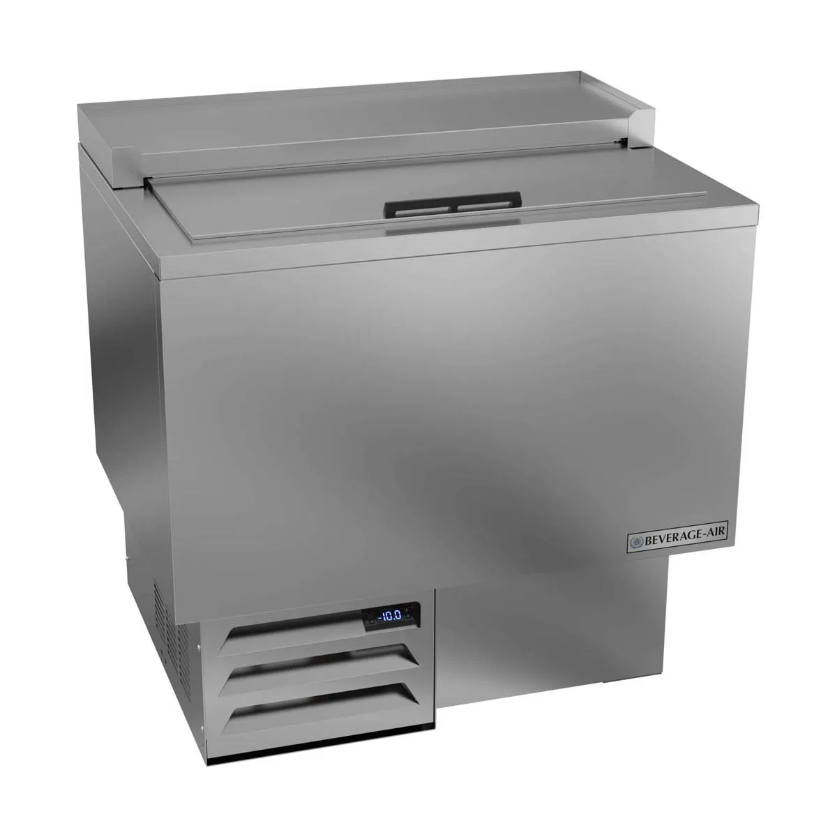 Beverage Air GF34HC-S 34" Stainless Steel Glass & Plate Chiller, 6.4 cu. ft.