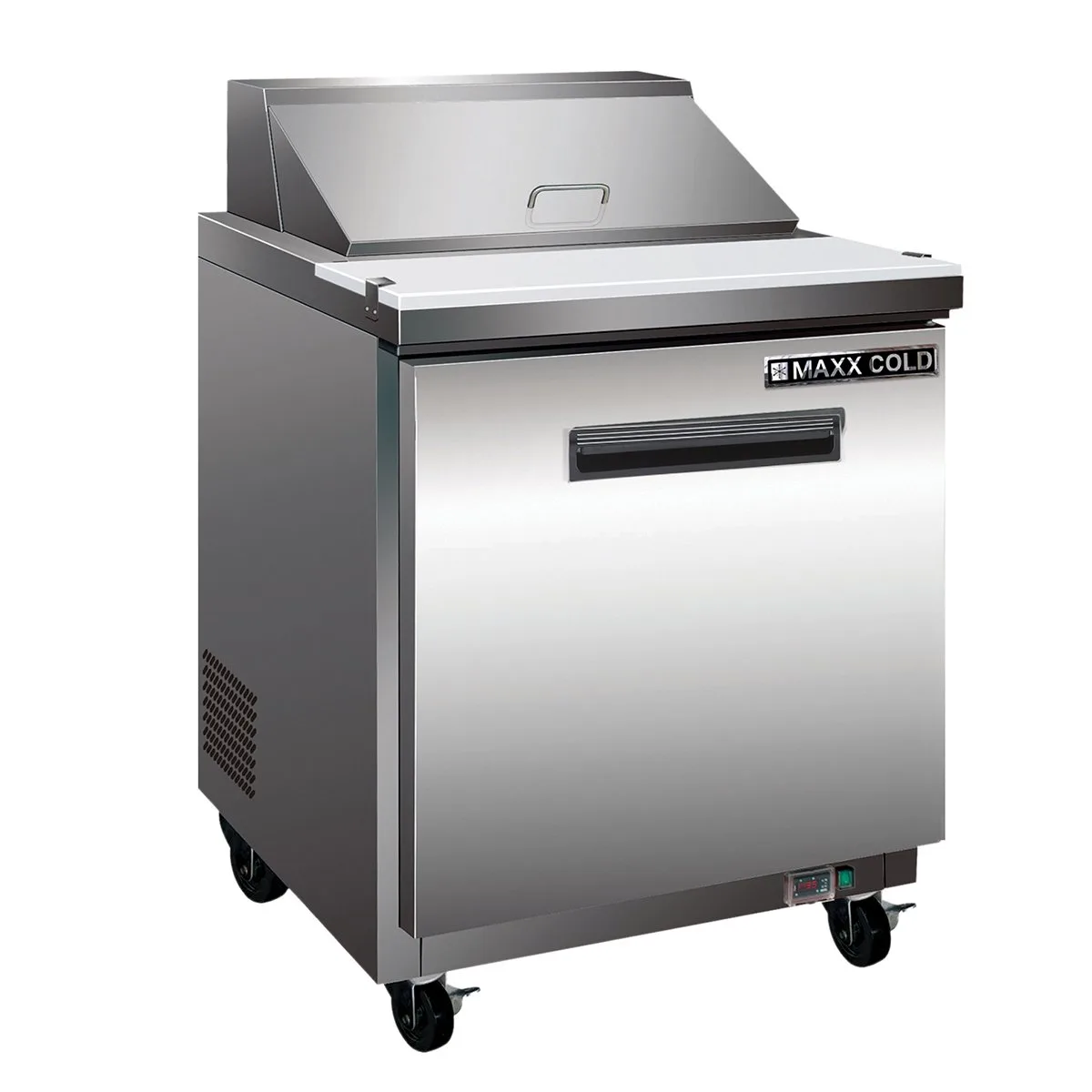 Maxx Cold MXCR29MHC 28" Mega Top Sandwich/Salad Prep Table w/ 1 Door, 7 cu. ft.