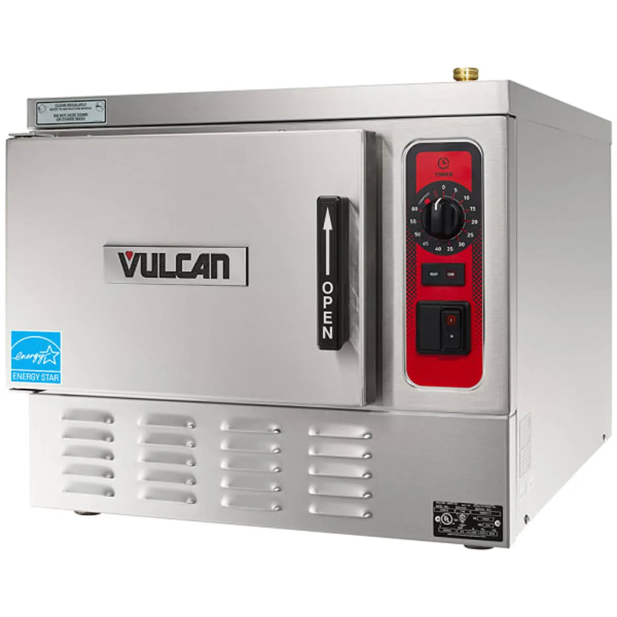 Vulcan C24EA3 PS PowerSteam 3 Pan Countertop Electric Convection Steamer w/ Professional Controls