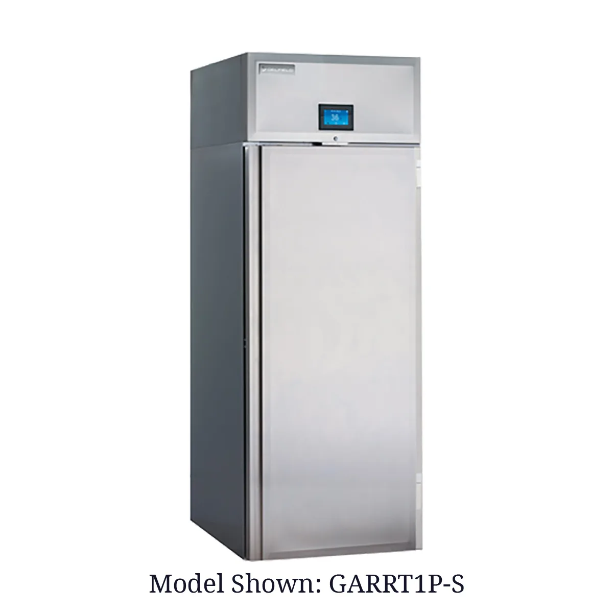 Delfield GARRT2P-S 66" 4-Solid Door Roll-Thru Refrigerator, 80.5 cu. ft., Top Mounted