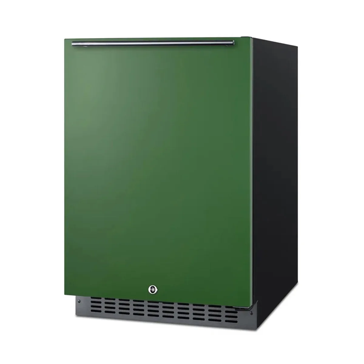 Summit AL54G 23" Built-in or Freestanding Undercounter Freezer w/ Emerald Green Door, 4.8 cu. ft.