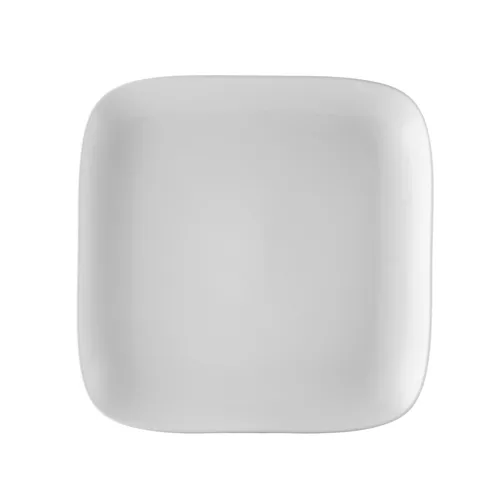 CACChina OXF-C8 Oxford Plate 8.5"x8.5"x1" Coupe Bone White Dishwasher/Oven/Microwave Safe - Dozen