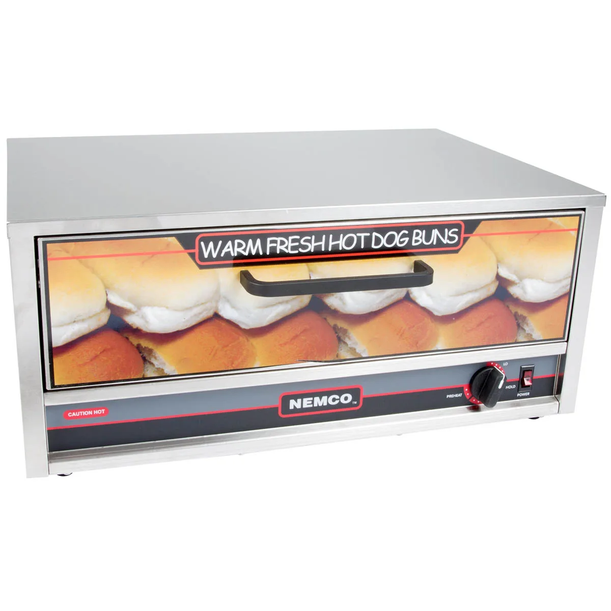 Nemco 8027-BW-230 Moist Heat Bun/Food Warmer, 23-3/4"W X 17-3/4"D
