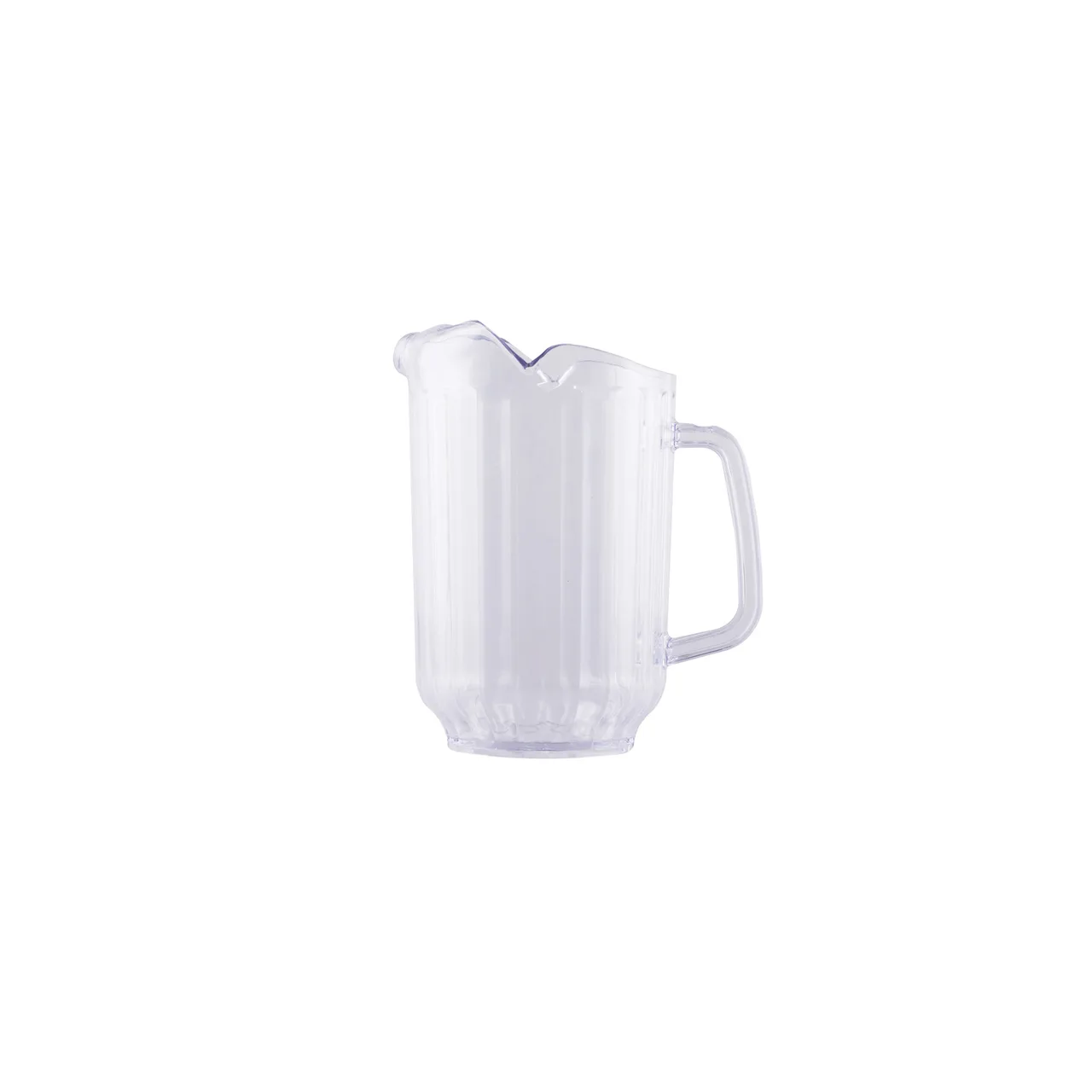CAC China WPBV-60C 60‑Oz Polycarbonate Water Pitcher with Handle, NSF Certified, 1‑Spout, 32‑63 Oz