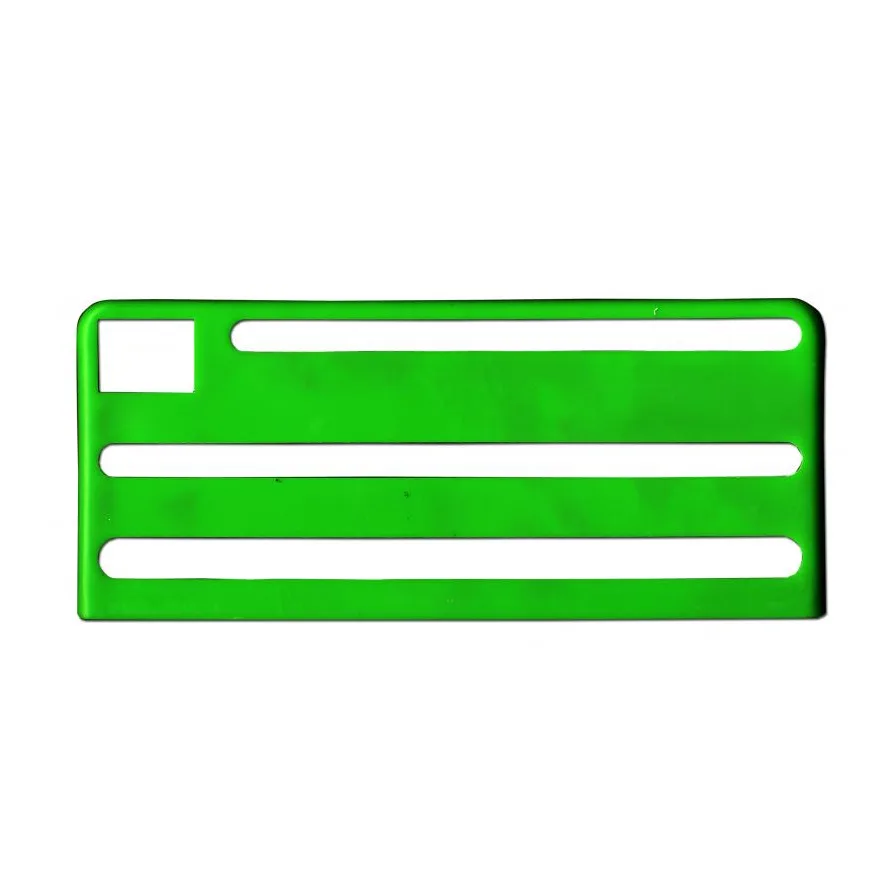 Omcan USA 12917 Kitchen Knife Rack Insert – Green Plastic, Food‑Safe Material, Fits Omcan Rack