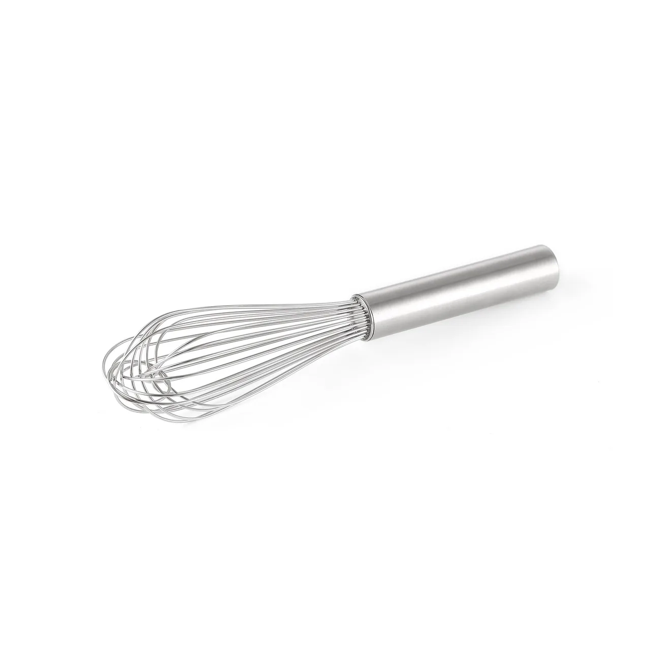 CAC China WPPA-10S Piano Whip, 10" Stainless Steel, Center-Reinforced, Heavy-Duty