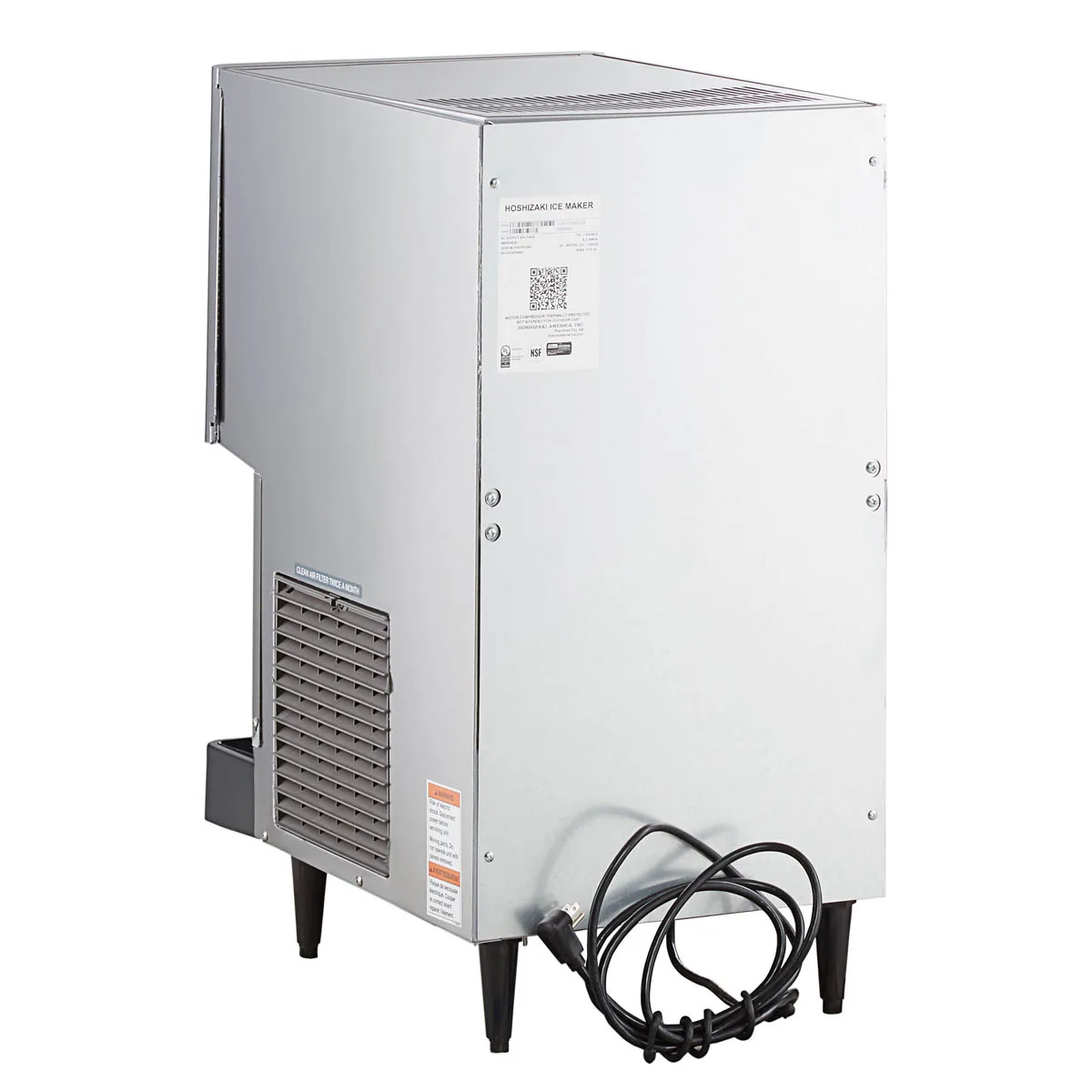 Hoshizaki DCM-271BAH-OS 17" Countertop Nugget 288 lb Ice & Water Dispenser, Air Cooled, 9 lb Bin