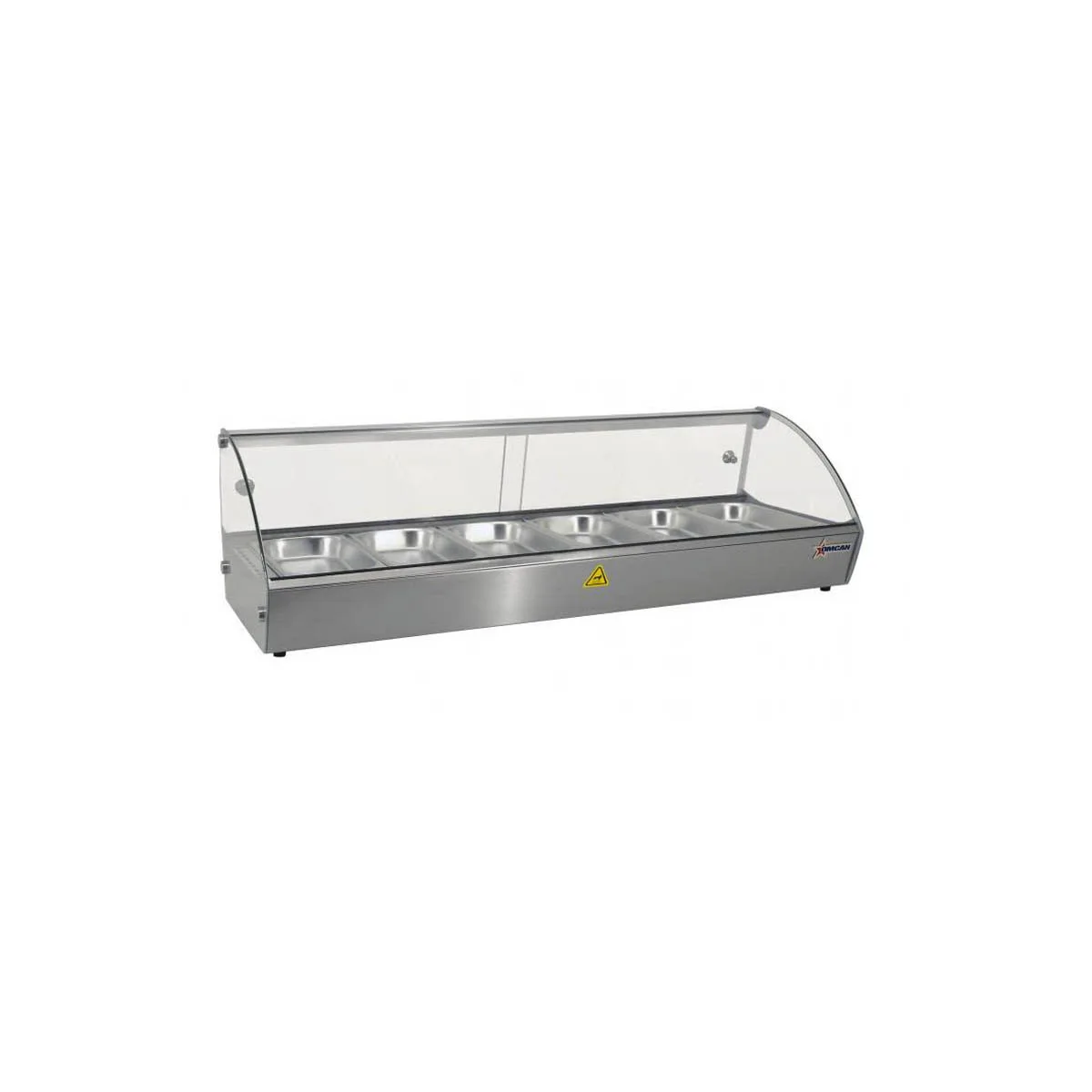 Omcan USA 43119 44" Countertop Heated Deli Display Case