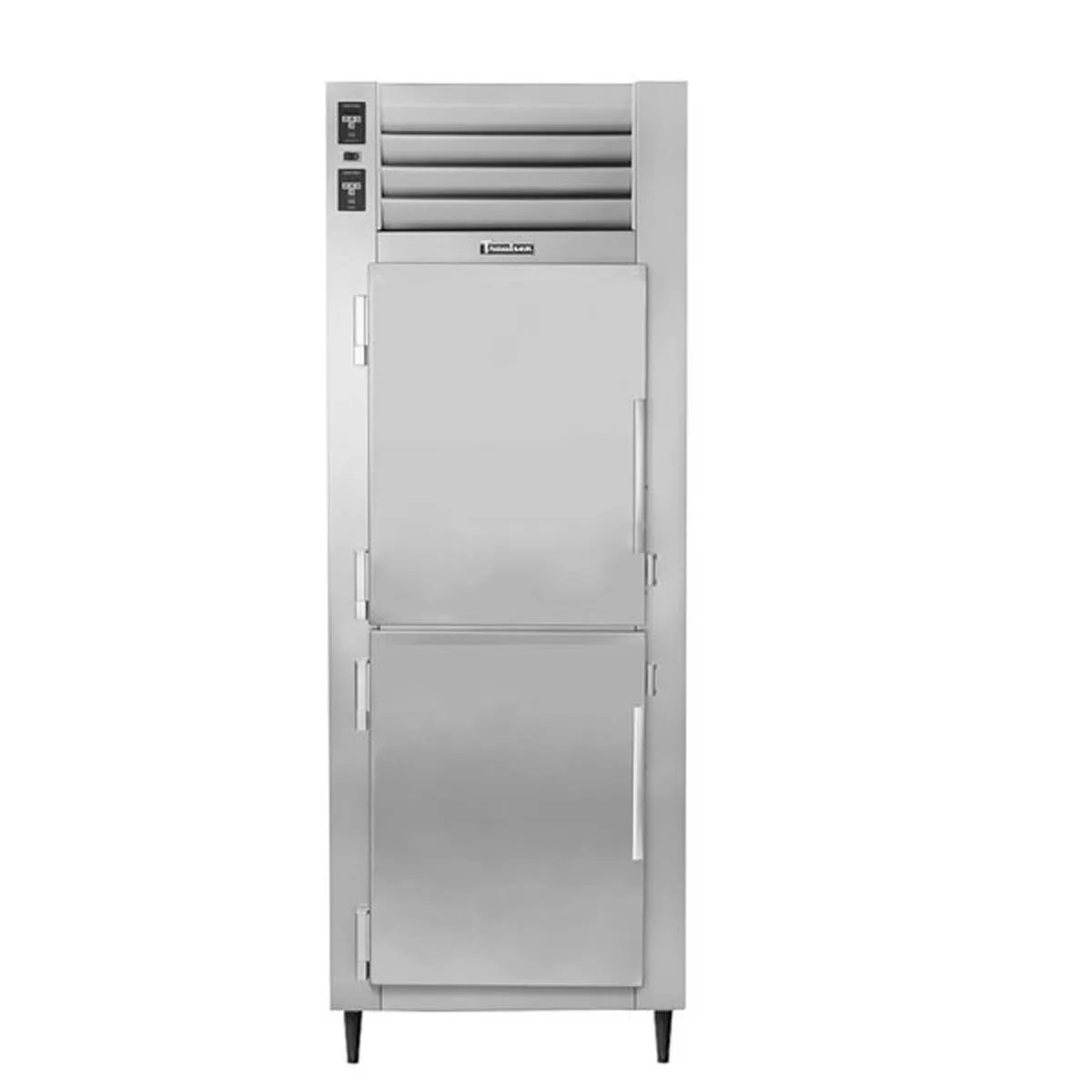 Traulsen AHT126WUT-HHS 30" 1-Section Reach-In Refrigerator w/ 2 Solid Half-Doors, Top Mount, 18.35 cu. ft.