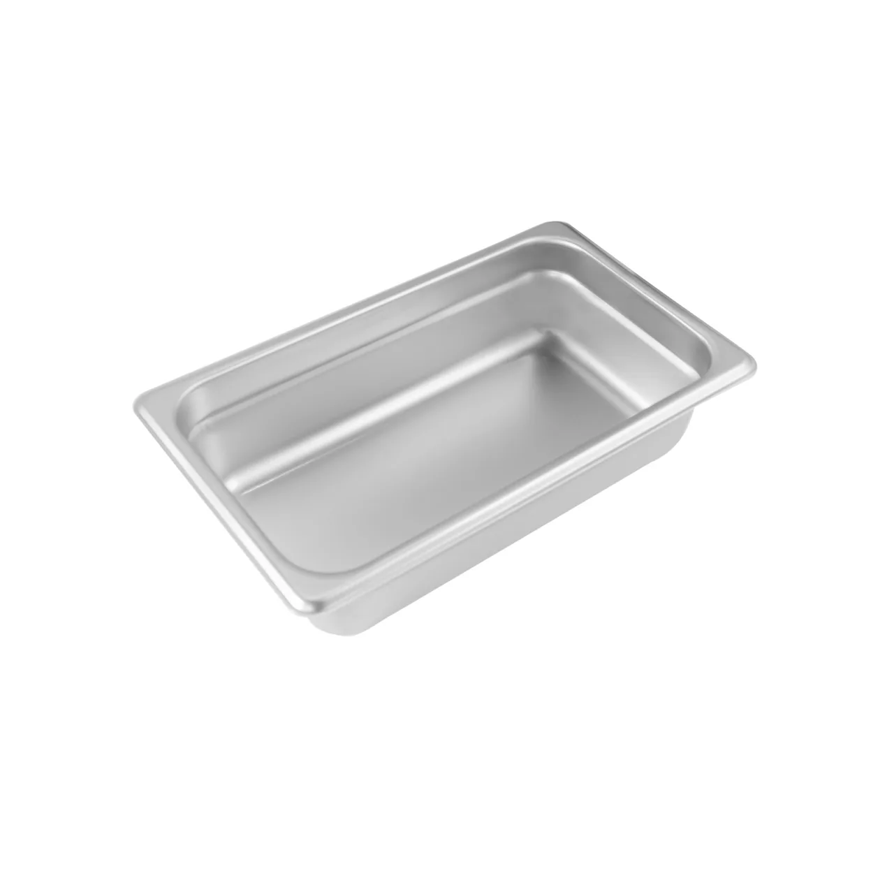 CAC China STPQ-23-2 Stainless Steel Steam Table Pan, 1/4‑Size, 2‑1/2" Deep, Anti‑Jam, NSF
