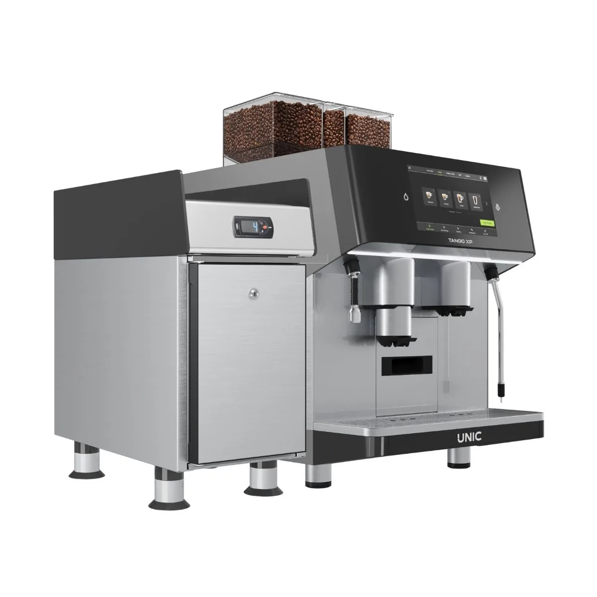 Unic Espresso Equipment TANGO XP DUO 1-STEP 3 GRINDERS Espresso Cappuccino Machine