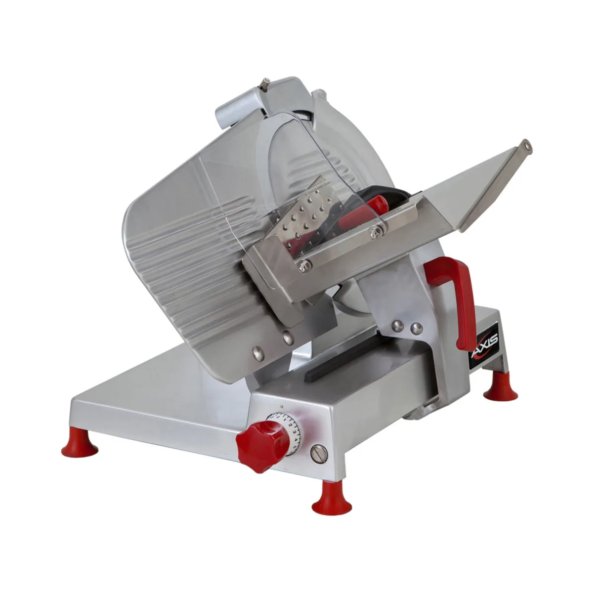 Axis AX-S12 ULTRA Feed Meat Slicer – 12” Blade 0‑½” Thickness Control, Belt Driven, Anodized Aluminum, ½ HP, 120V, cULus