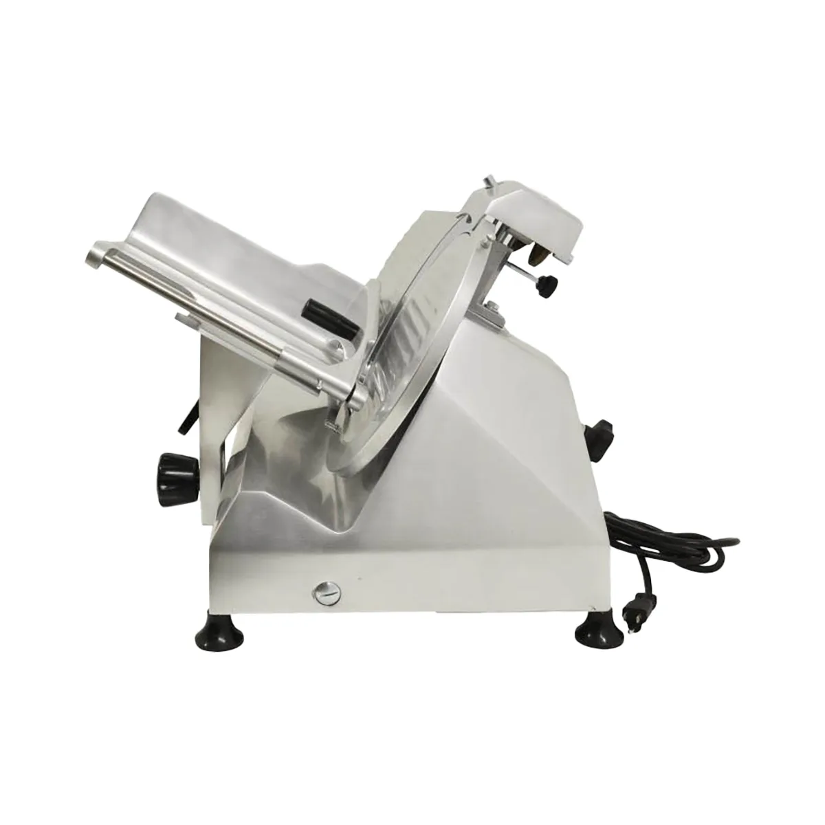 Omcan USA 13629 MS-IT-300-IP Meat Slicer, 12" Steel Blade 1/2 HP Motor, 280 RPM, Belt Drive, Gravity Feed, 16mm Cut, Body