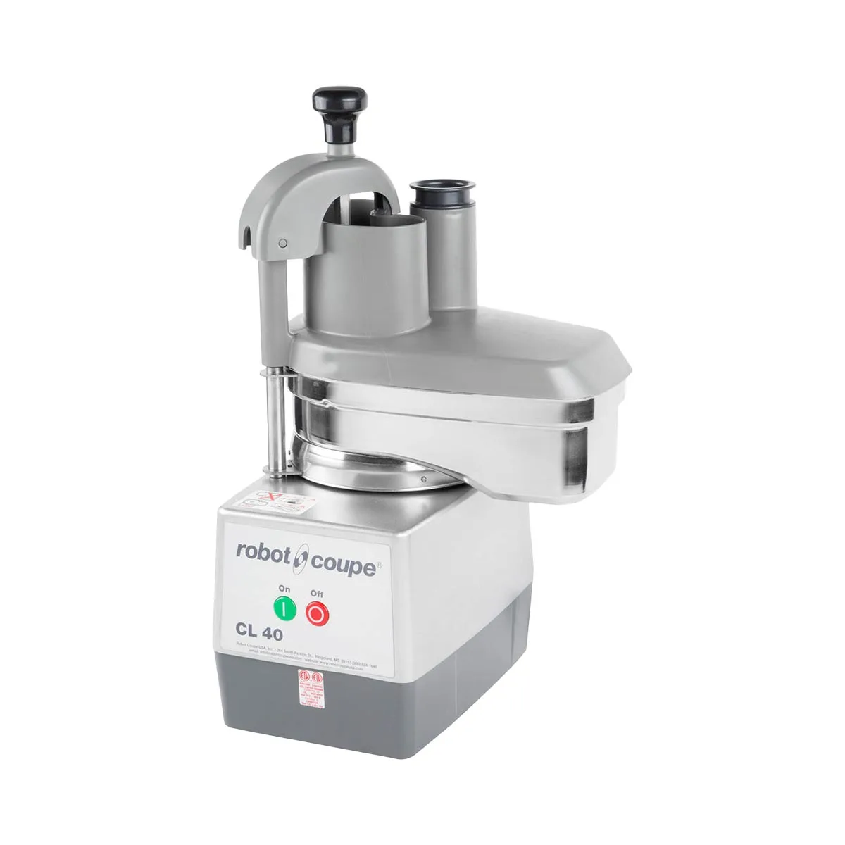 Robot Coupe CL40 NODISC Continuous Feed Commercial Food Processor, No Discs, 1 hp