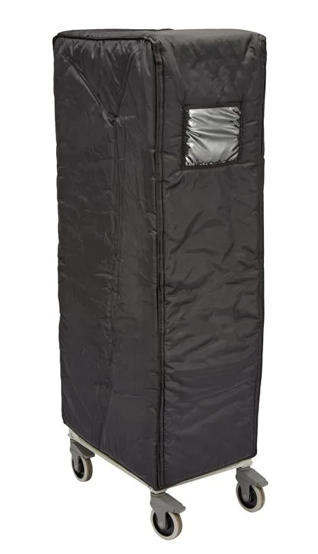 Cambro GBIRCUGN11F110 Full Size Go Bag Cover, 27in Wide, 59in High, Nylon, Black, Insulated