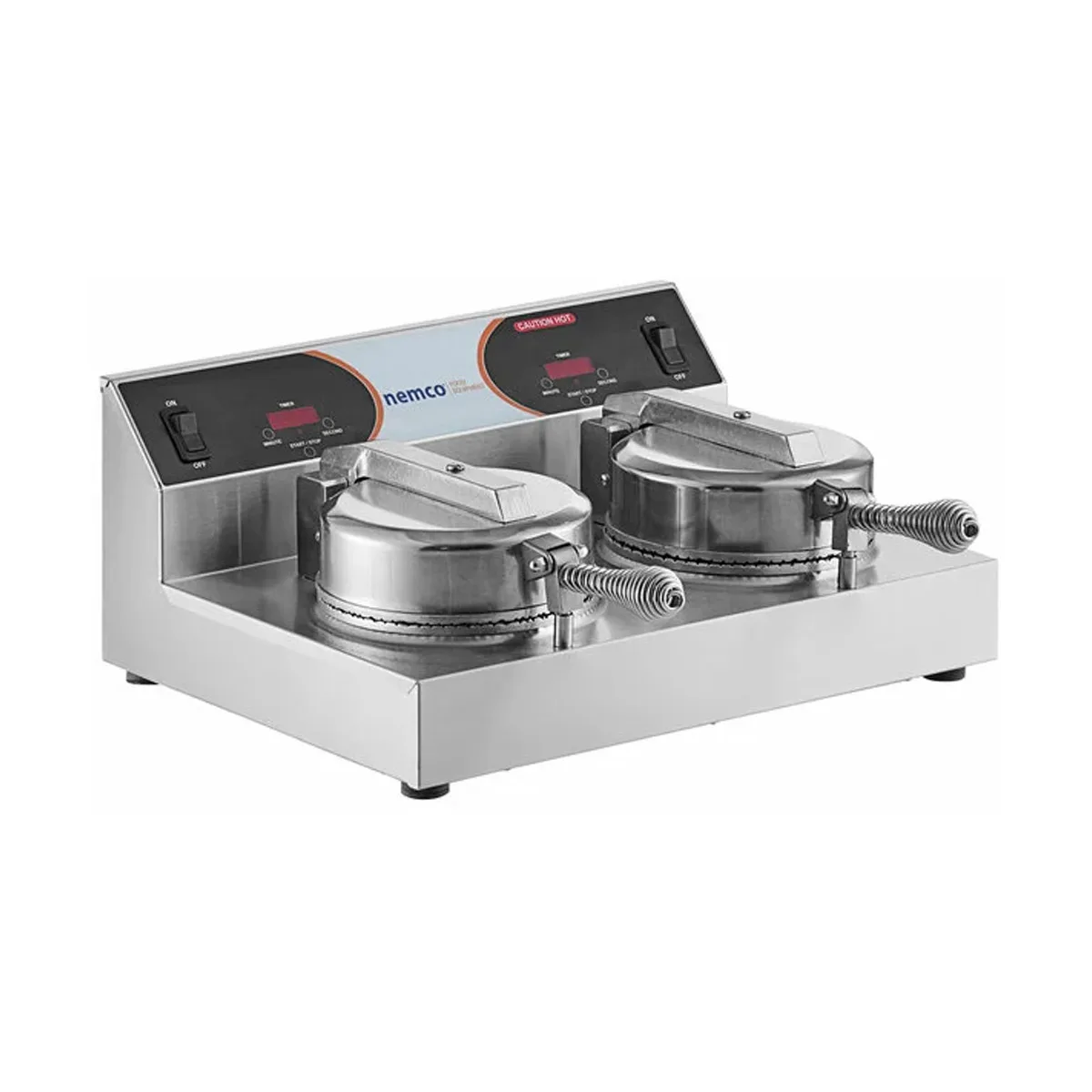 Nemco 7030A-2240 Cone Baker, Dual, 7" Fixed Cast Aluminum Lock Down Grid