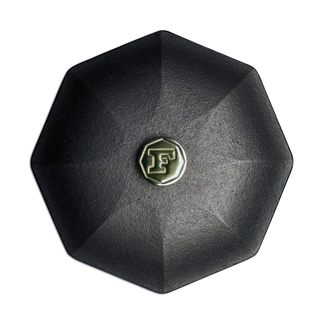 Lodge L10-10001 Finex Skillet Lid, 10" Octagonal Cast Iron, Domed Cover for 8‑10" Skillets