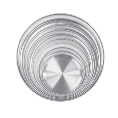 Thunder Group ALPTCS015 Pizza Tray, 15", Coupe, Solid, Aluminum