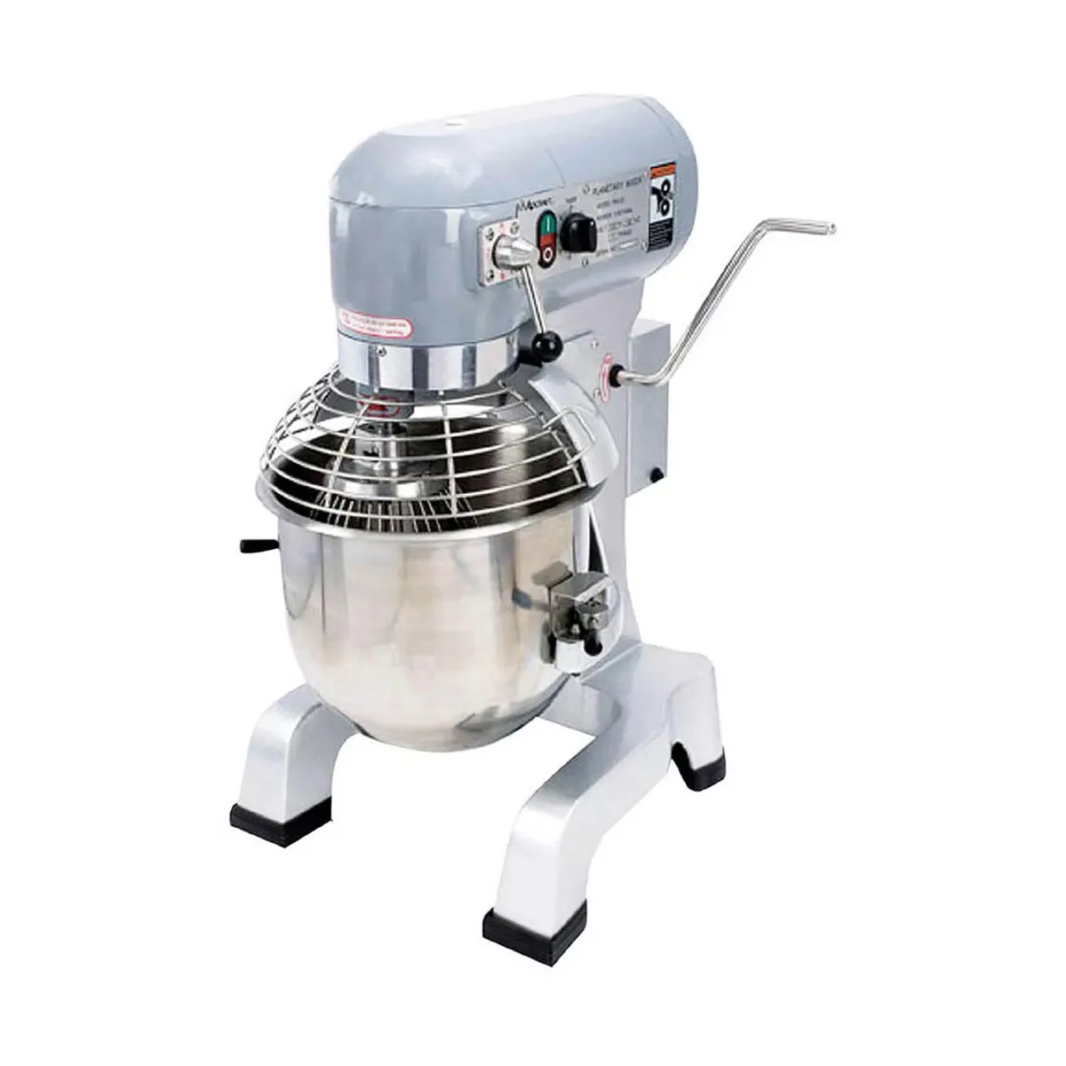 Adcraft BDPM-10 Black Diamond 10 qt Planetary Mixer, 3-Speed, 3/4 hp, 120V