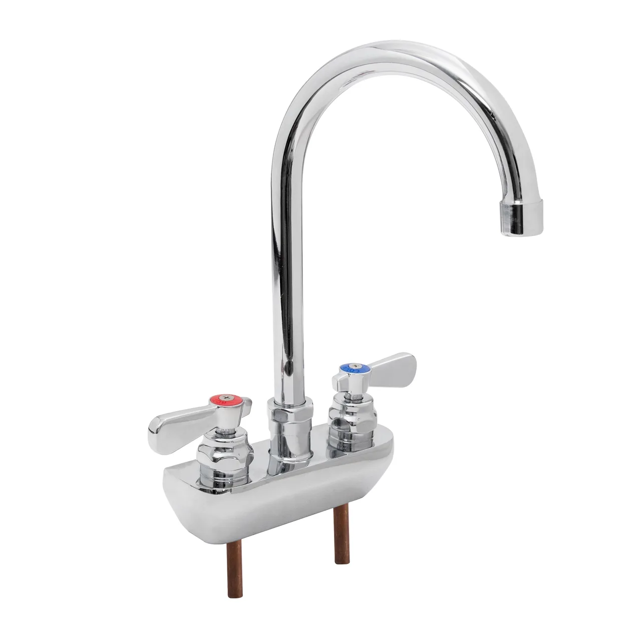 John Boos PBF-4SM2-5GLF Heavy Duty Faucet, Shallow Splash Mount