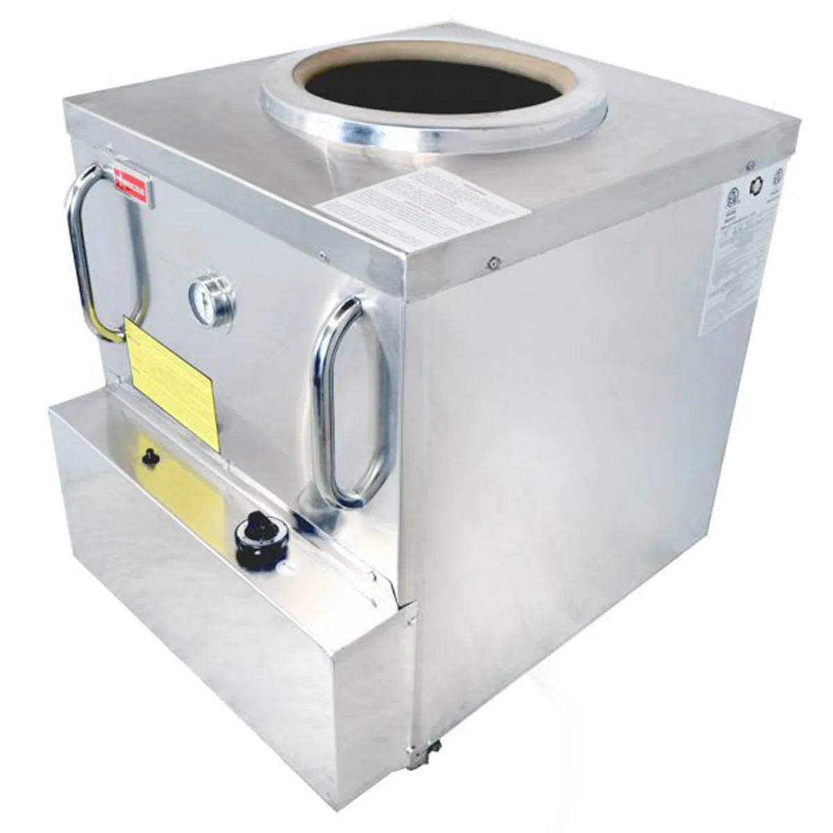 Omcan USA 44385 (Ce-In-3434) Tandoor Clay Oven, Natural Gas, 34"W X 34"D X 36"H