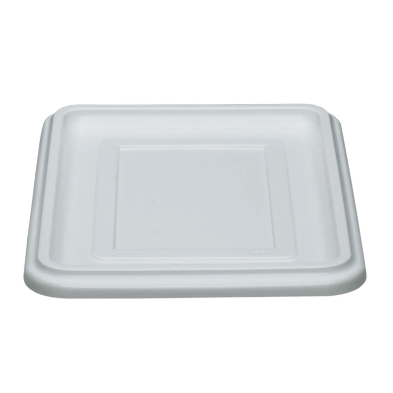 Cambro 1722CBCP148 Bus Box Tub Cover, 17-5/16"L x 22-3/8"W, Hi-Gloss Plastic, White, NSF