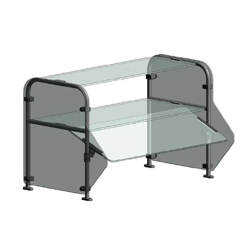 Randell RSB-DTSSAF-30 Ranserve Standard Breath Guard, Single-Sided, Double-Tier
