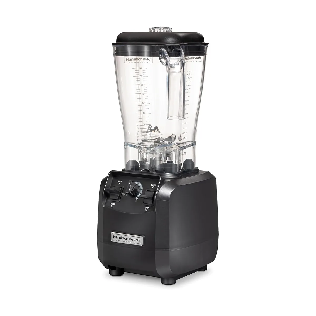 Hamilton Beach HBH550R Furry Blender, 64 Oz. Capacity, Variable Speed, High/Low