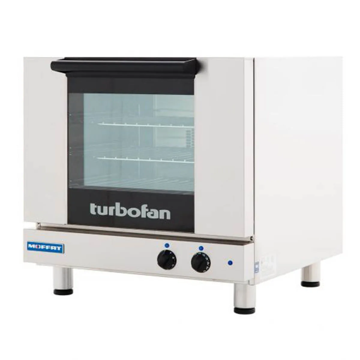Moffat E23M3 Turbofan® Countertop Half Size Electric Convection Oven, (3) Pans, Manual Controls