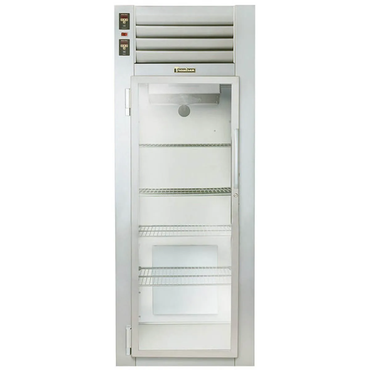 Traulsen AHT132D-HHG 24" 1-Section Reach-In Refrigerator w/ 2 Glass Half-Doors, Remote, 19.17 cu. ft.