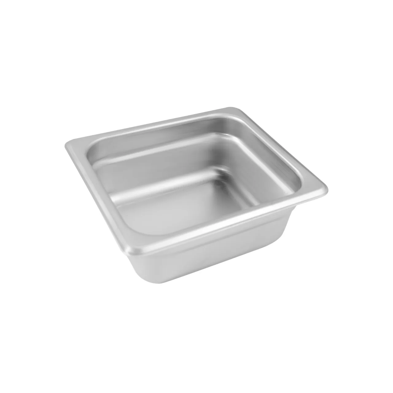 CAC China STPS-22-2 Steel Steam Table Pan, 1/6-Size, 2-1/2" Deep, Dishwasher Safe, 22‑Gauge