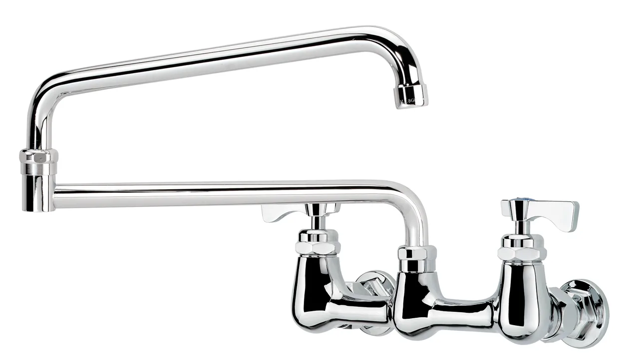 Krowne 14-824L Krowne Royal Series Faucet, Splash-Mounted, 8" Centers