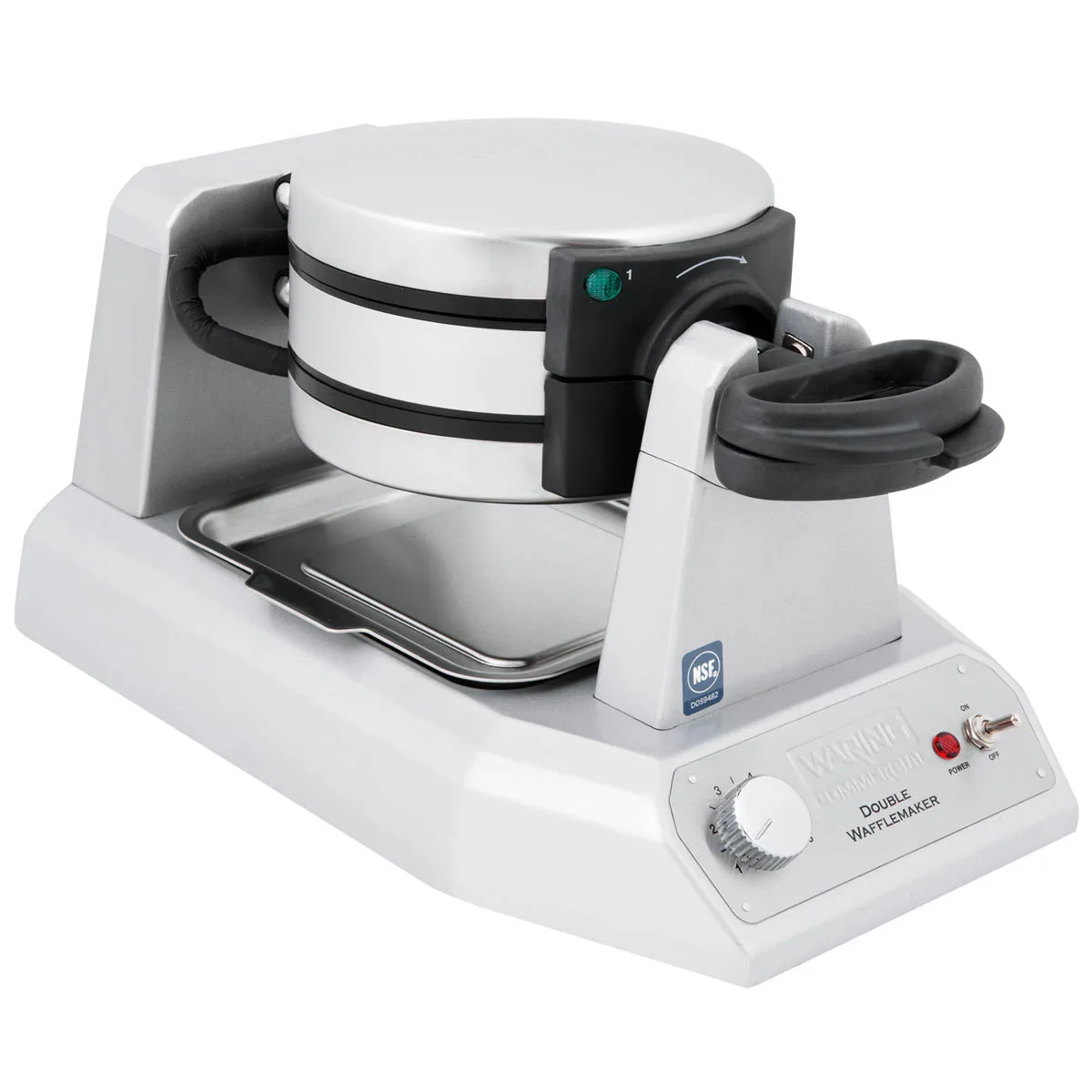 Waring WWD200 Classic Waffle Maker, Double, Up To (60) 7" Diameter