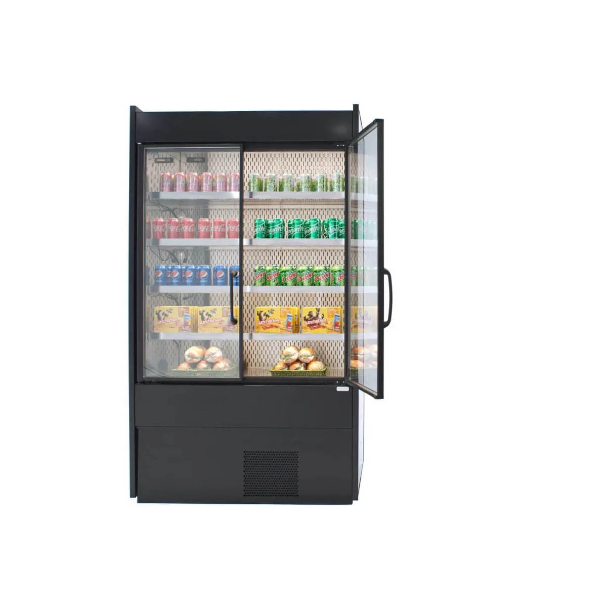 Structural Concepts BD4732 - 47" Glass Door Merchandiser, R290 Refrigerant, LED Lights, Adjustable