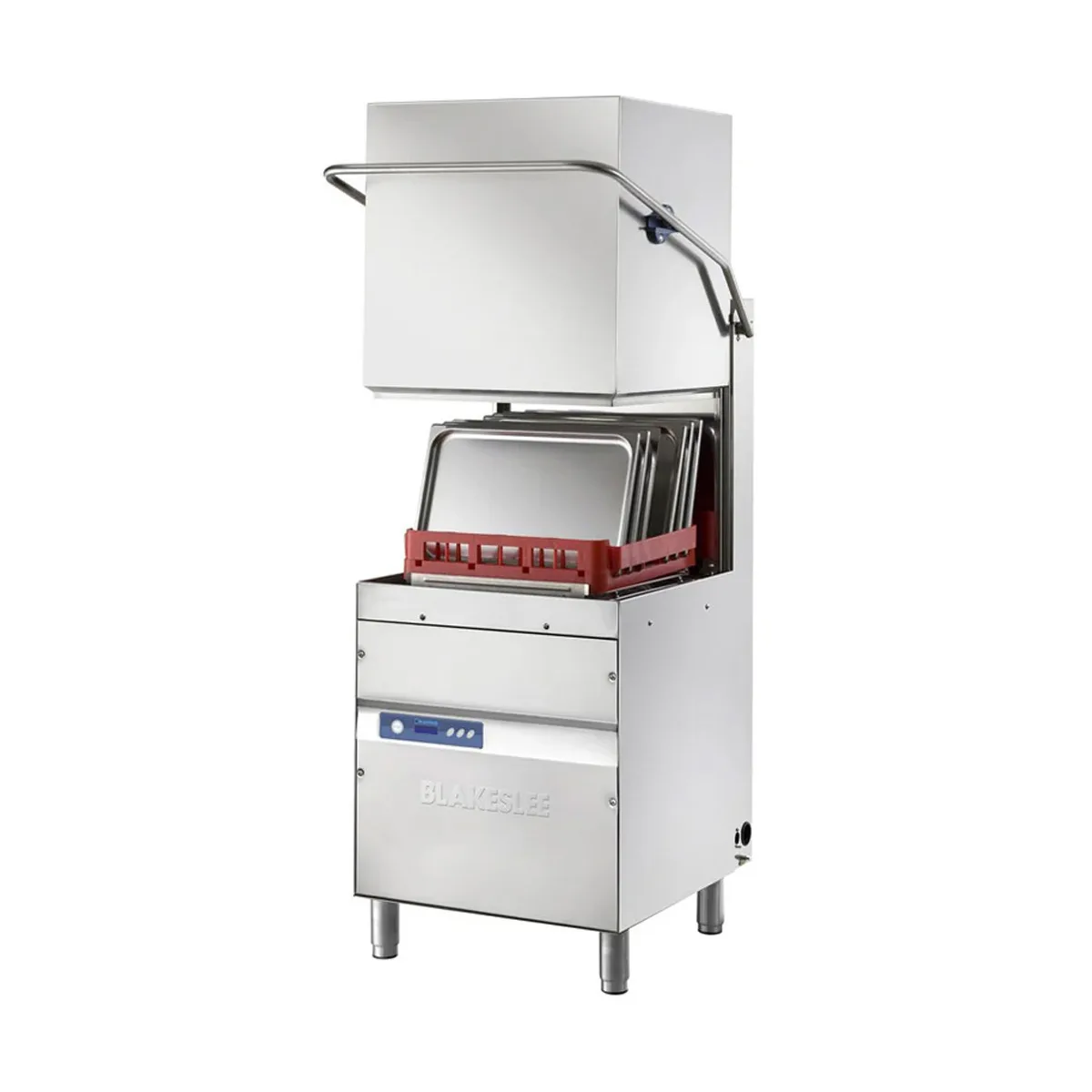 Blakeslee D-18D-3 28.5" Hood Type Dishwasher, 30 Racks/Hr - 21 Gal/Hr - High Temp with Booster