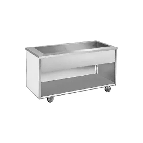Randell RAN IC-3S 48" RanServe Cold Food Table w/ Open Base, Ice-cooled, (3) Pan