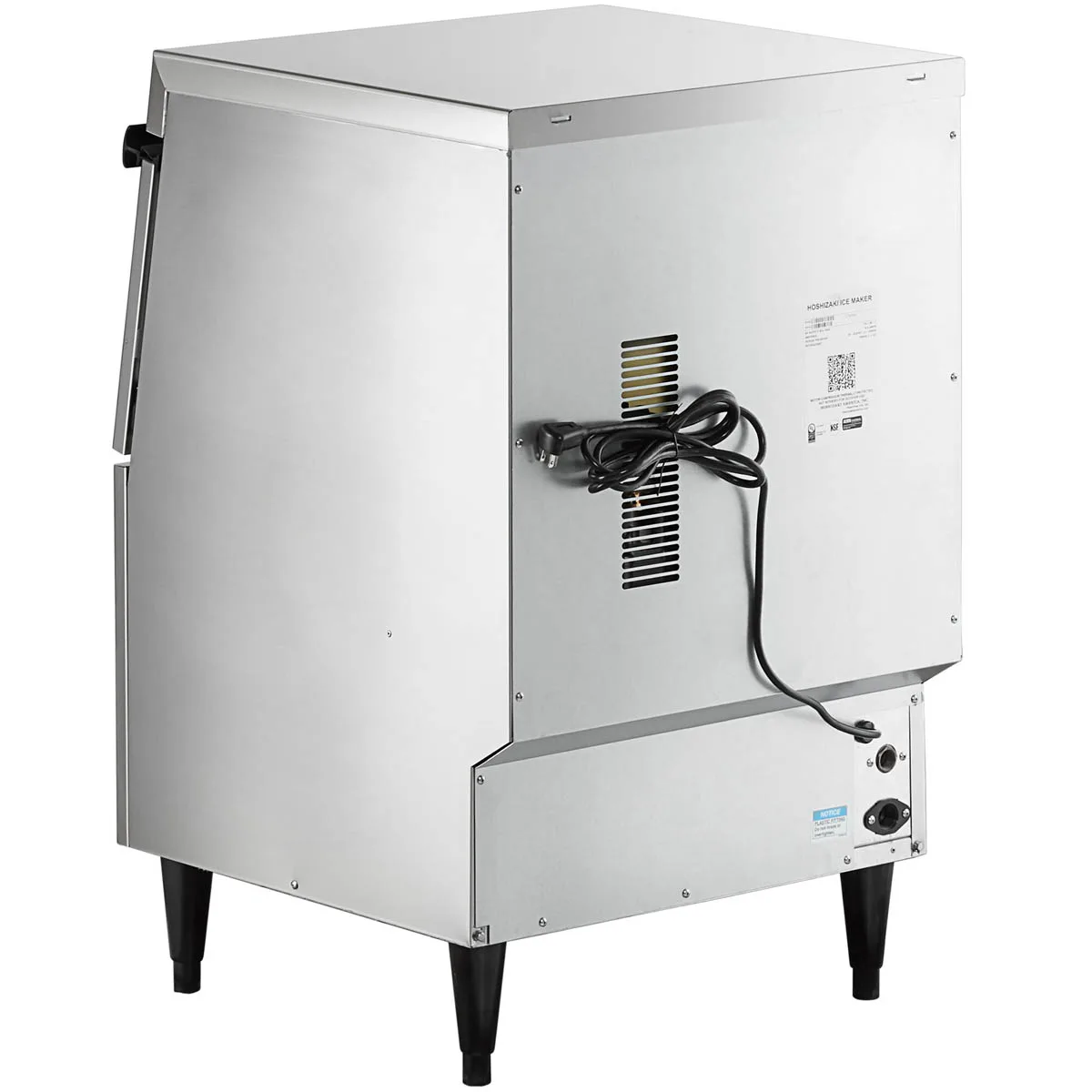 Hoshizaki F-330BAJ 24" Air Cooled Flake 332 lb Undercounter Ice Machine with 80 lb Bin