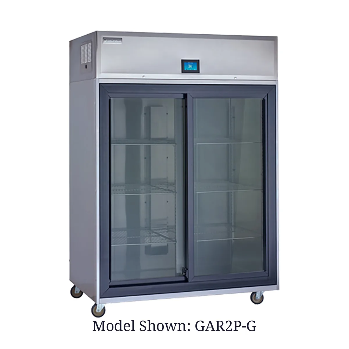 Delfield GAR3P-G 83" 3-Section Reach-In Refrigerator w/ 3 Glass Doors, 71 cu. ft., Top-Mount