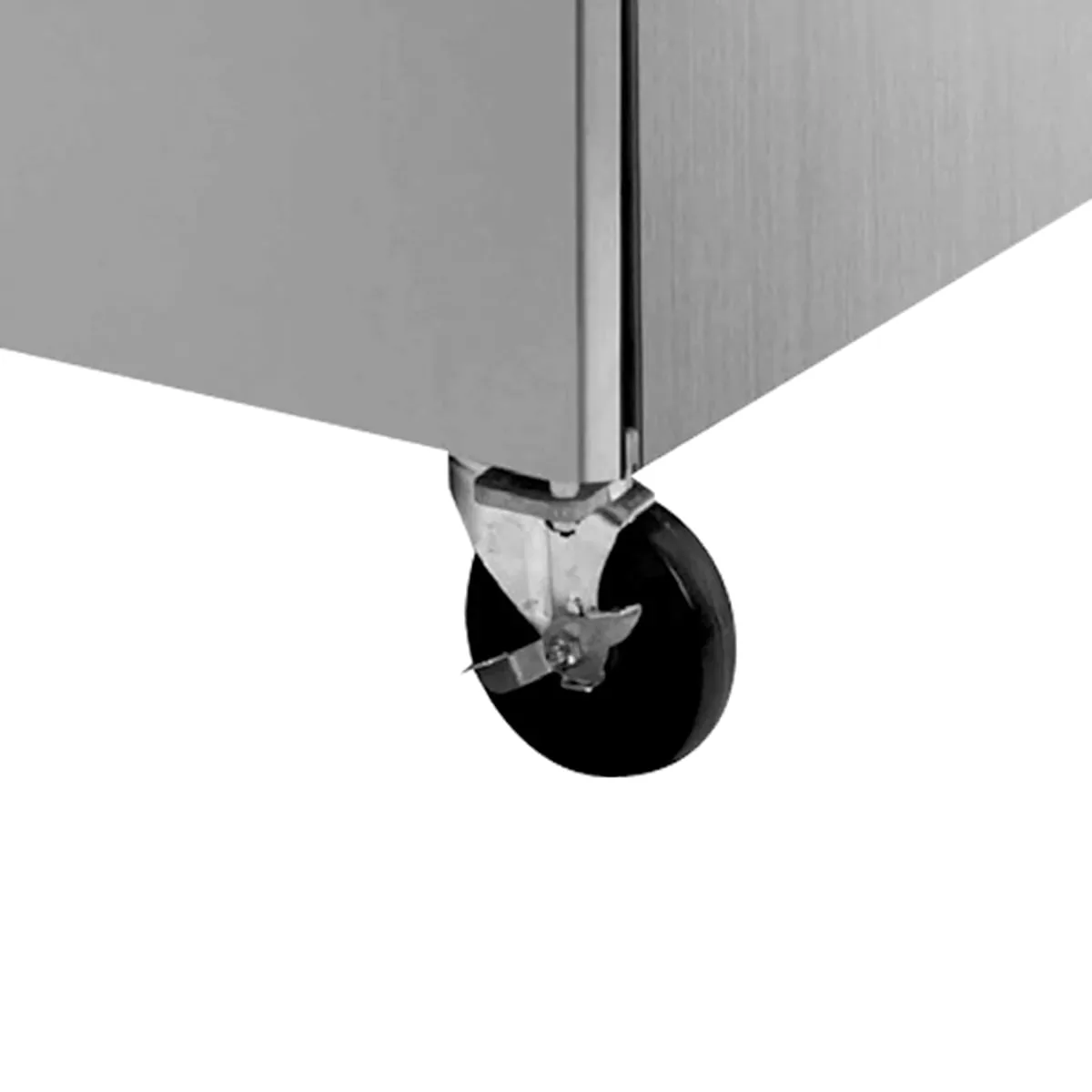 Maxx Cold MXCF60UA 60" 2-Door Undercounter Freezer, Stainless Steel Exterior, 15.5 cu. ft.