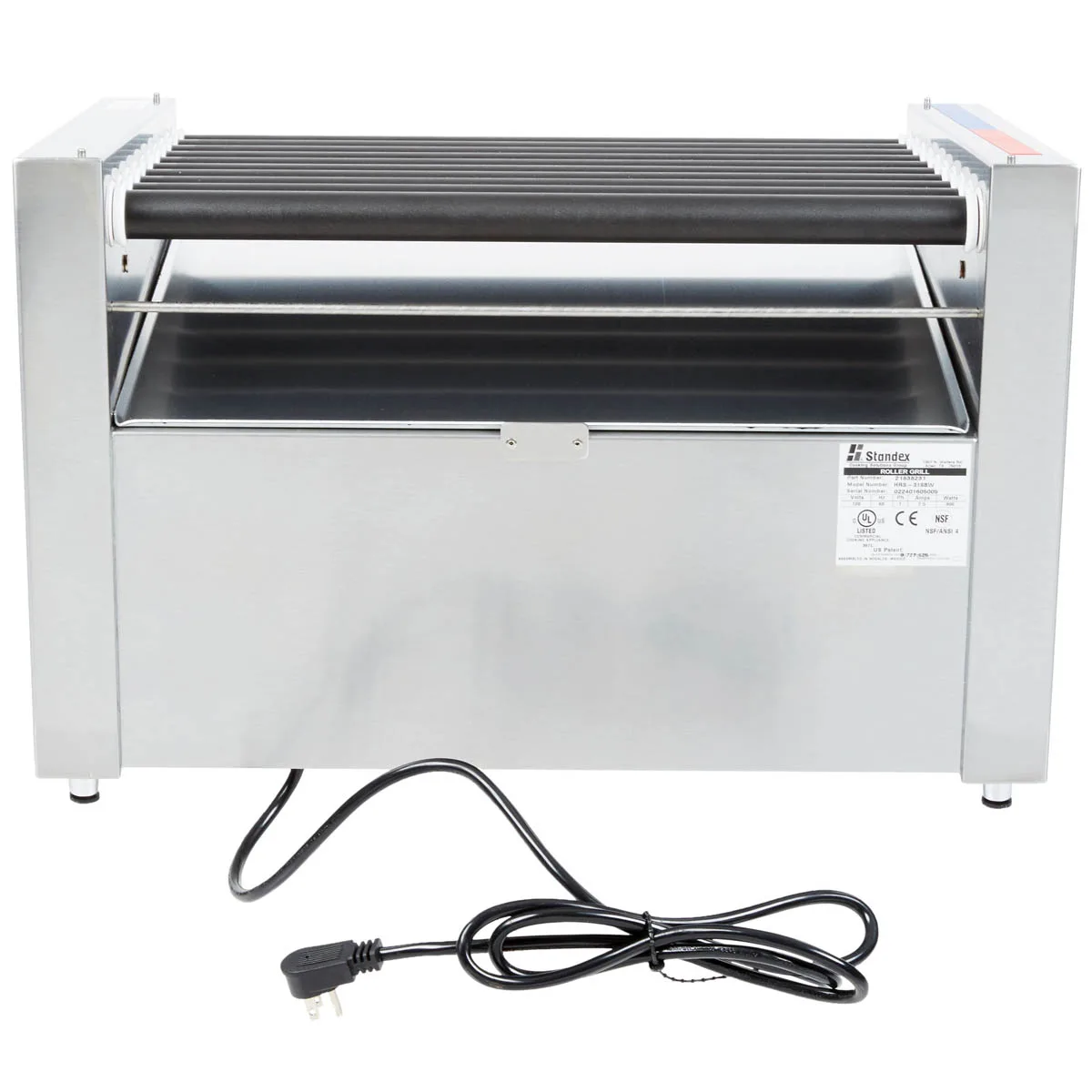 APW Wyott HRS-31 23" HotRod Hot Dog Grill w/ Infinite Controls, 11 Tru-Turn Rollers