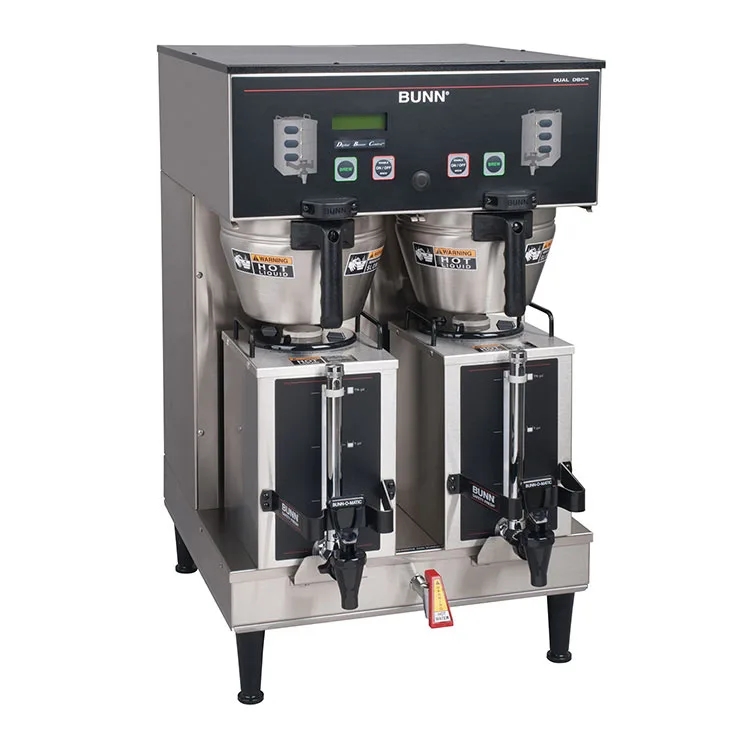 BUNN 35900.0010 18" Automatic Double Coffee Brewer for Satellites with (2) GPR Servers