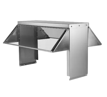 Klinger's Trading KBS2 Buffet Guard, for 2-pan units, 32" W