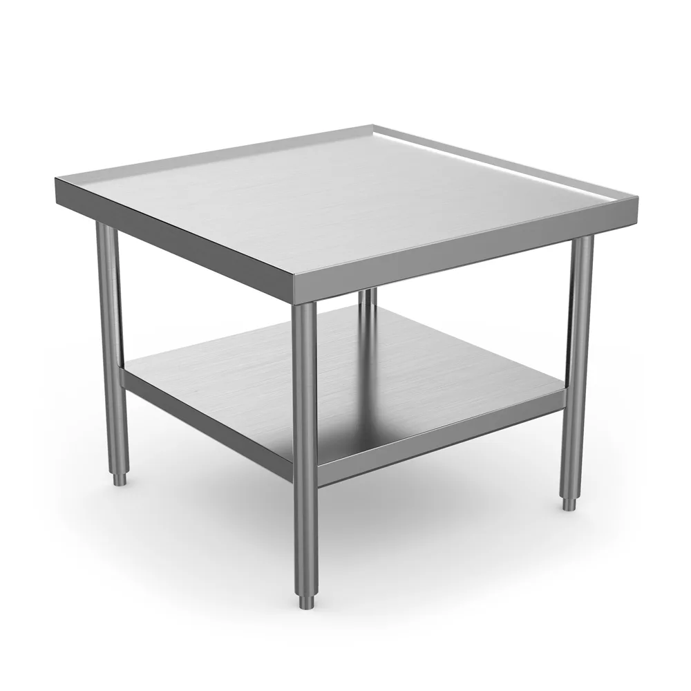 Winholt ES-MX3030-14 Mixer/Slicer Stand, Open Base, 30"W X 30"D X 24"H