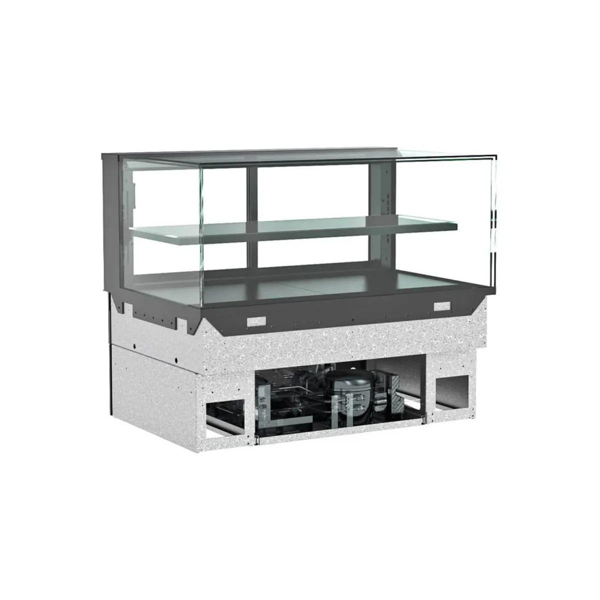 Structural Concepts NE4820RSV 48" Reveal® Full Service Refrigerated Slide In Counter Case
