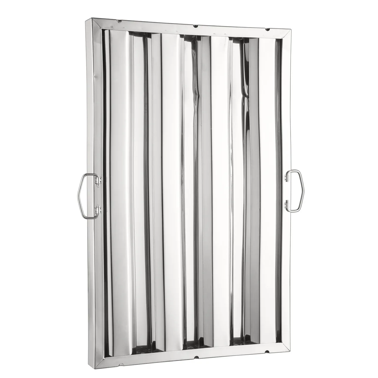 CAC China SRHF-1625 Exhaust Hood Filter, 25" H x 16" W, Stainless Steel Construction, Heavy-Duty Commercial Kitchen Ventilation