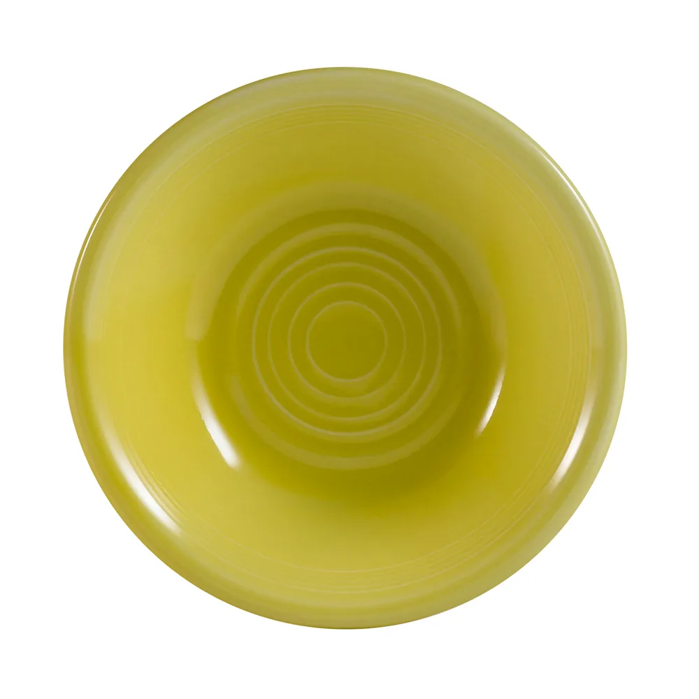 CAC China TG-32-SFL Tango Fruit Dish, 4-1/2" Dia., 3-1/2 Oz., Porcelain, Sunflower, Oven Safe - Dozen